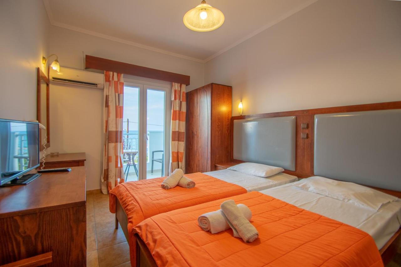 Agoulos Beach Hotel Argassi Exterior foto