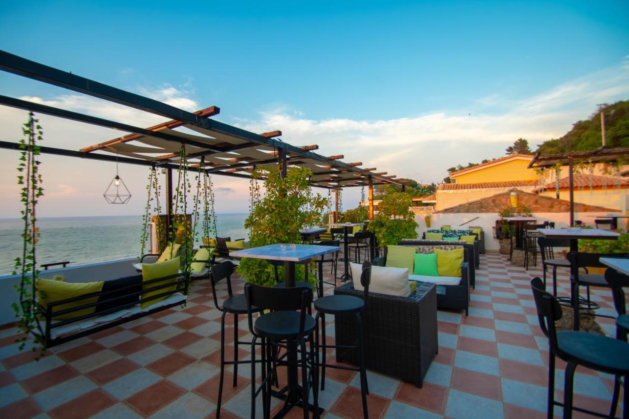 Agoulos Beach Hotel Argassi Exterior foto