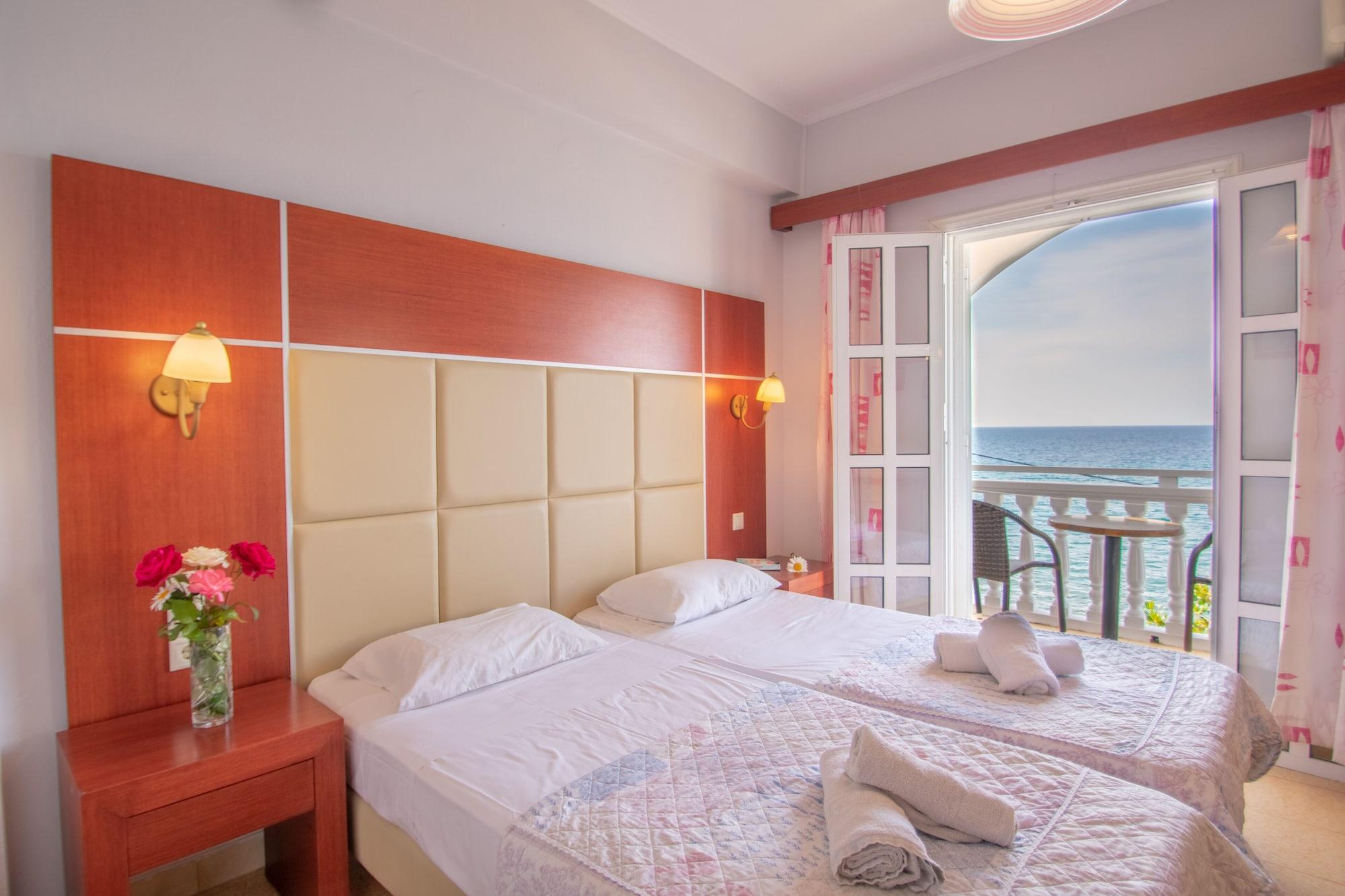 Agoulos Beach Hotel Argassi Exterior foto