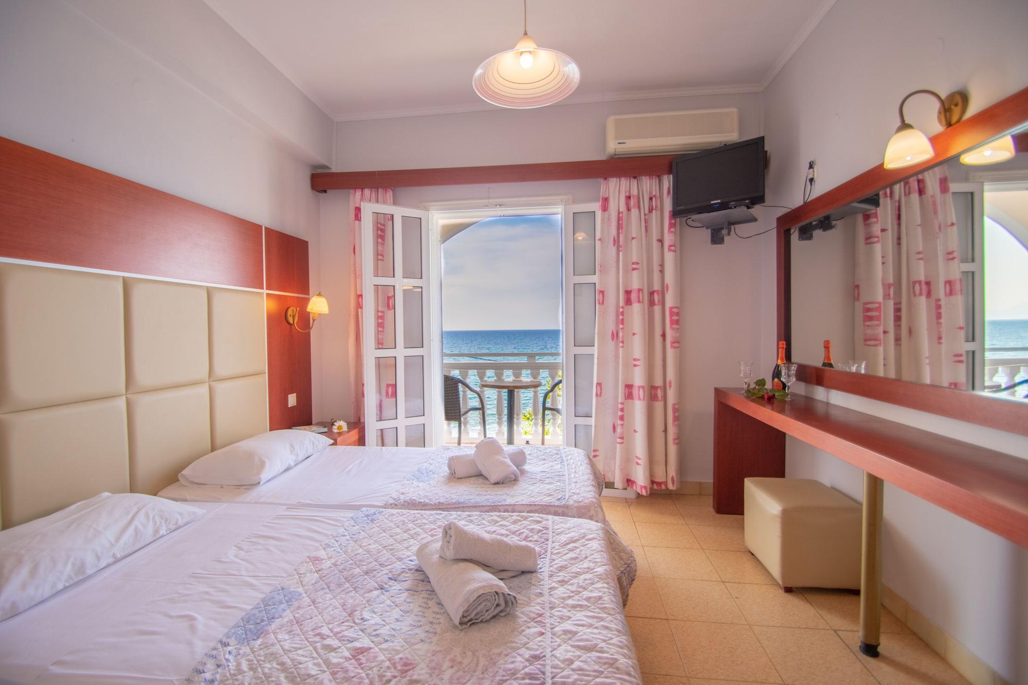 Agoulos Beach Hotel Argassi Exterior foto