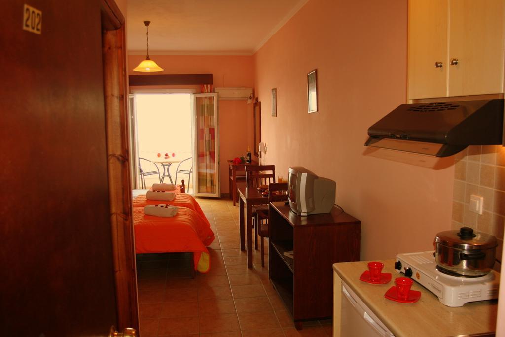 Agoulos Beach Hotel Argassi Exterior foto
